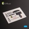KELIK K72132 UH-2C SEASPRITE - interior 3D decals for Clear Prop kit 1/72